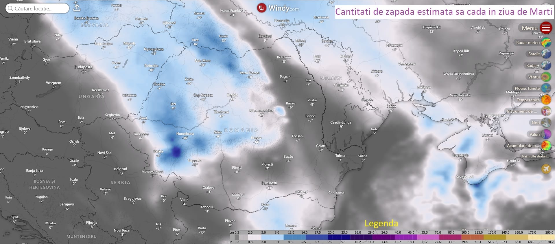 aria ninsorilor se va