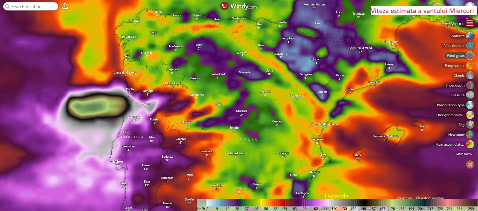 Ciclonii atlantici dinspre America