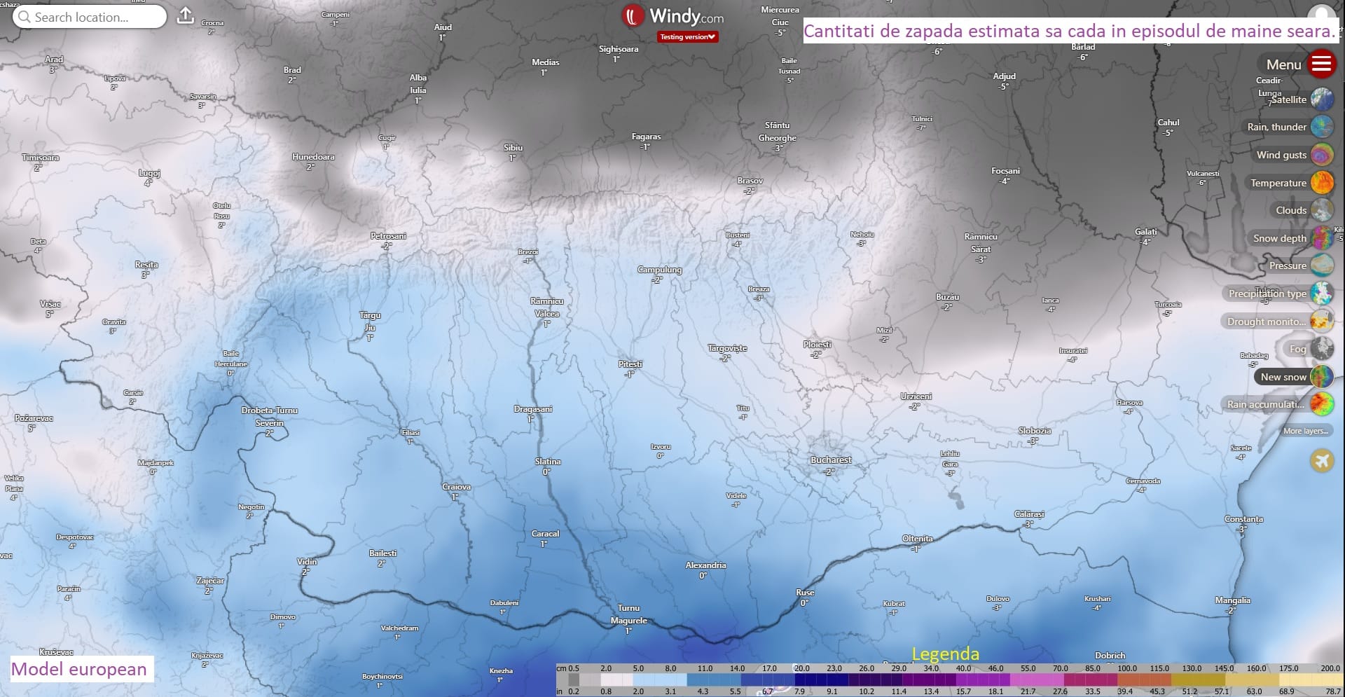 au mentinut pozitia ciclonului
