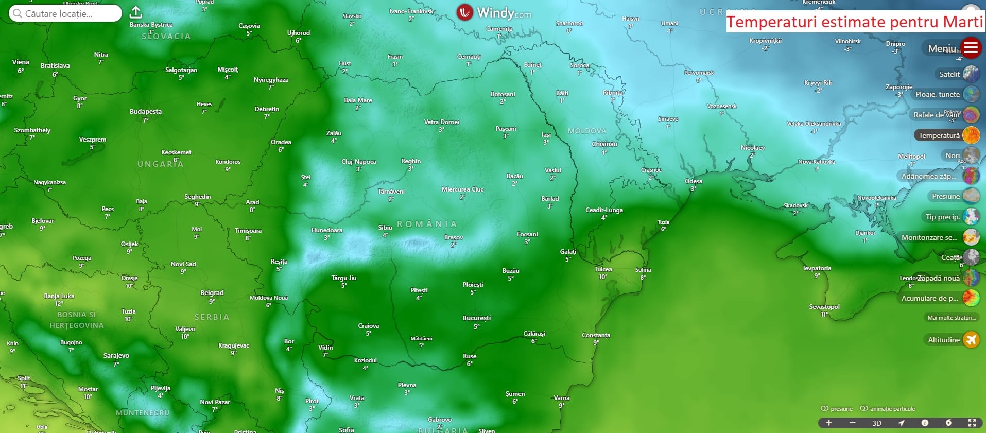 saptamana cu vreme calda