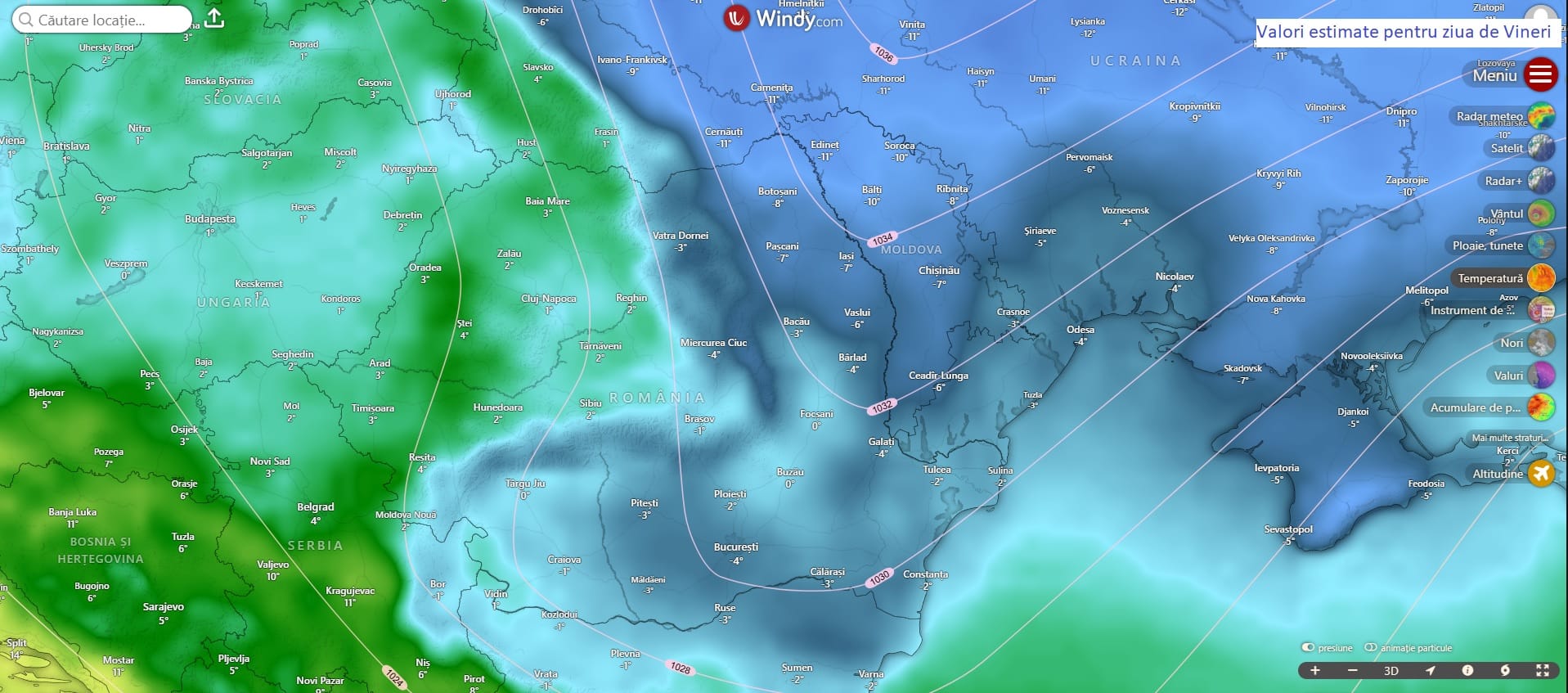 nucleu al Anticiclonului Siberian