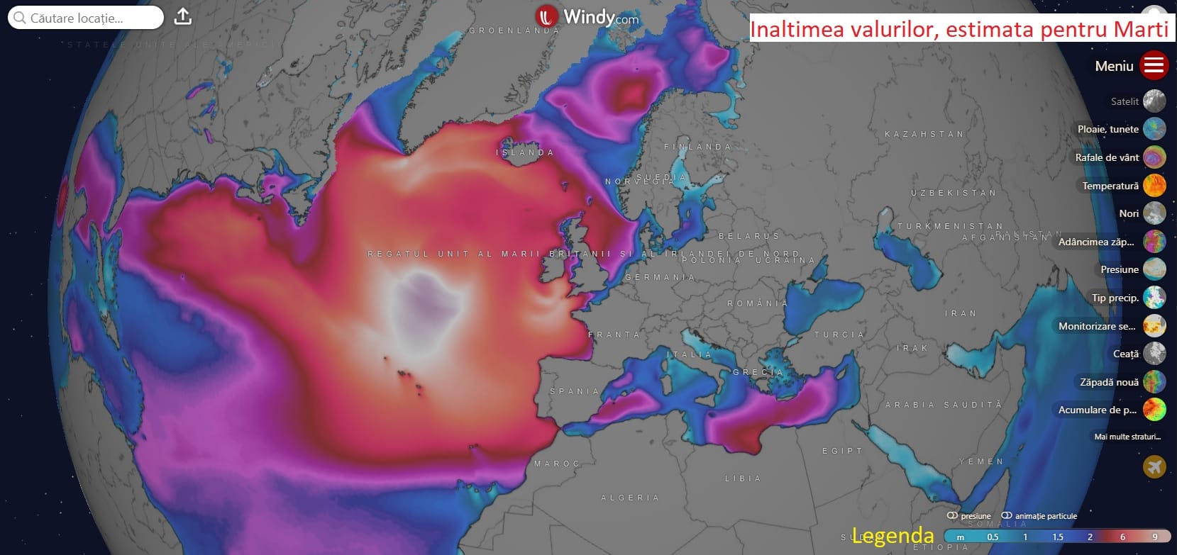 Atlanticul va fi un mediu