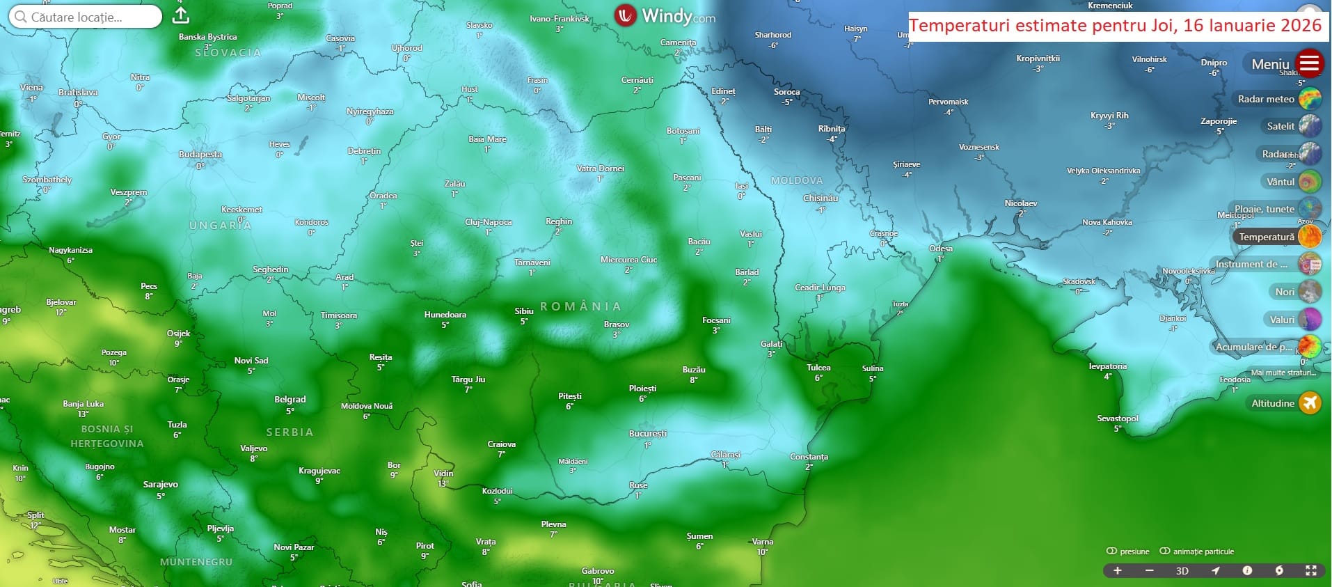 aria ninsorilor se va