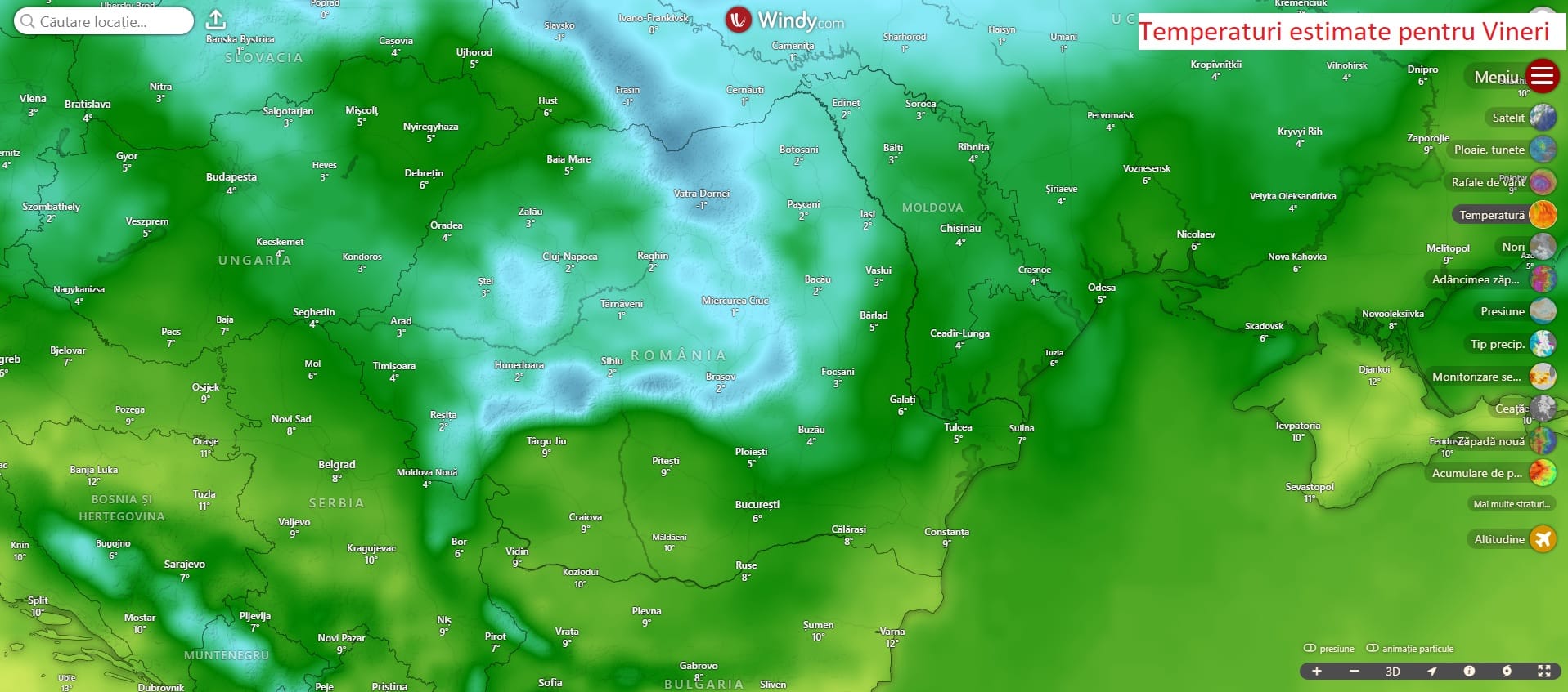 saptamana cu vreme calda