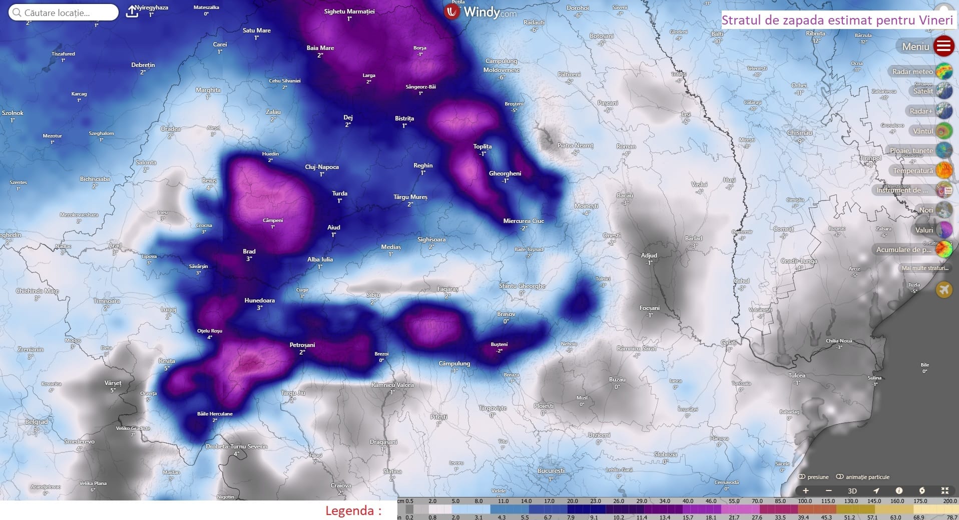 aria ninsorilor se va