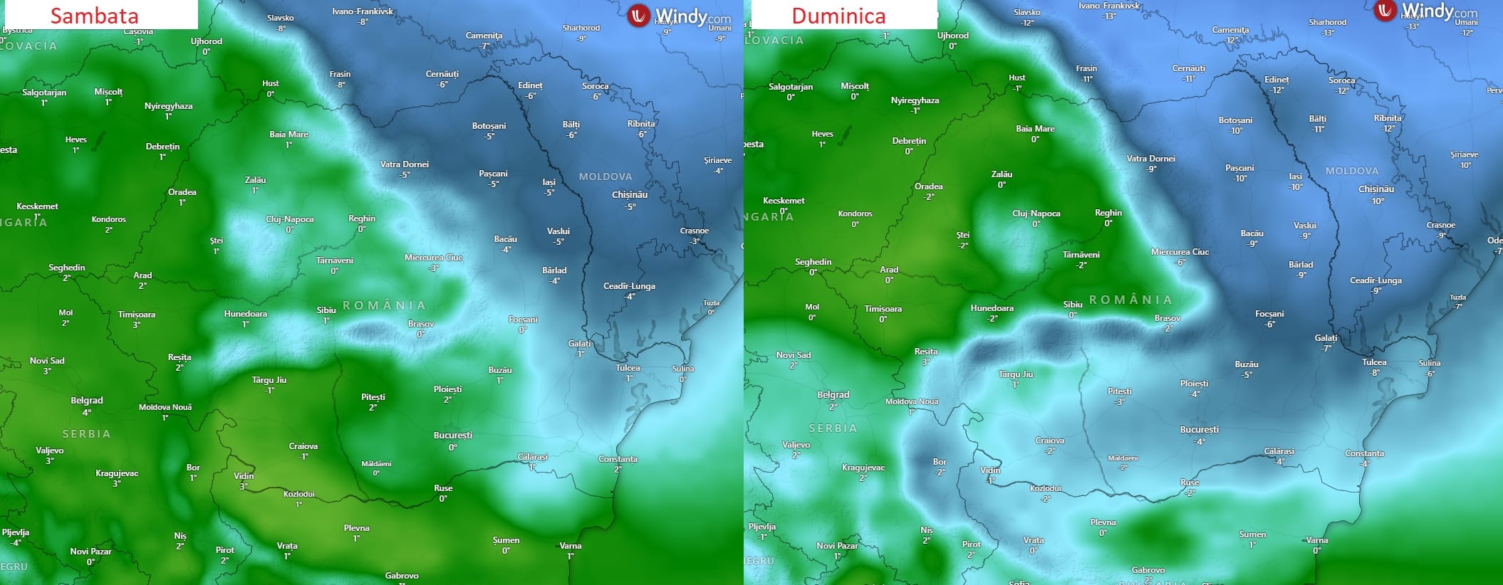 saptamana cu vreme calda