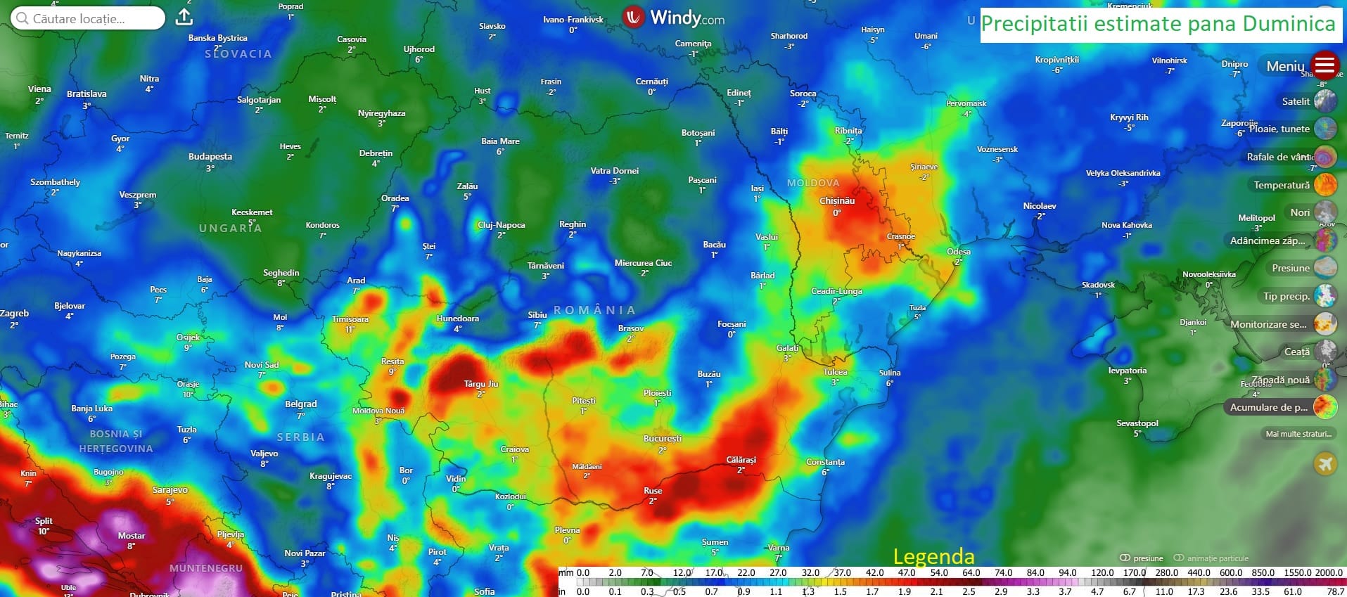 saptamana cu vreme calda