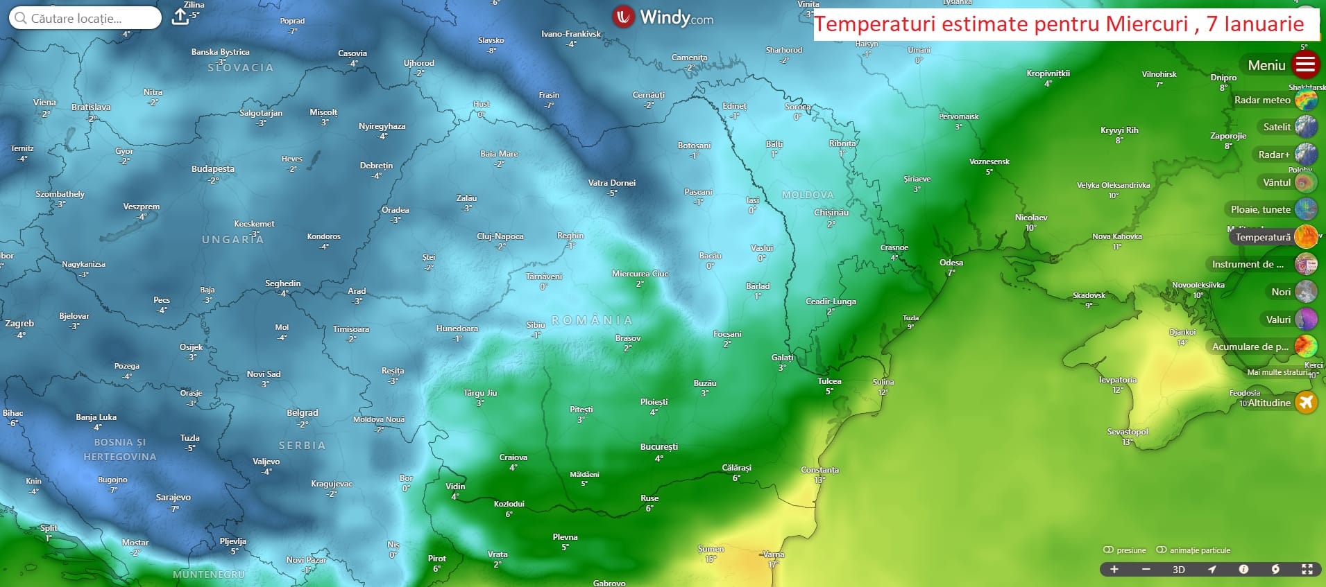 vreme calda si temperaturi