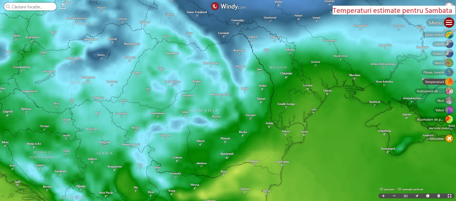vreme calda si temperaturi