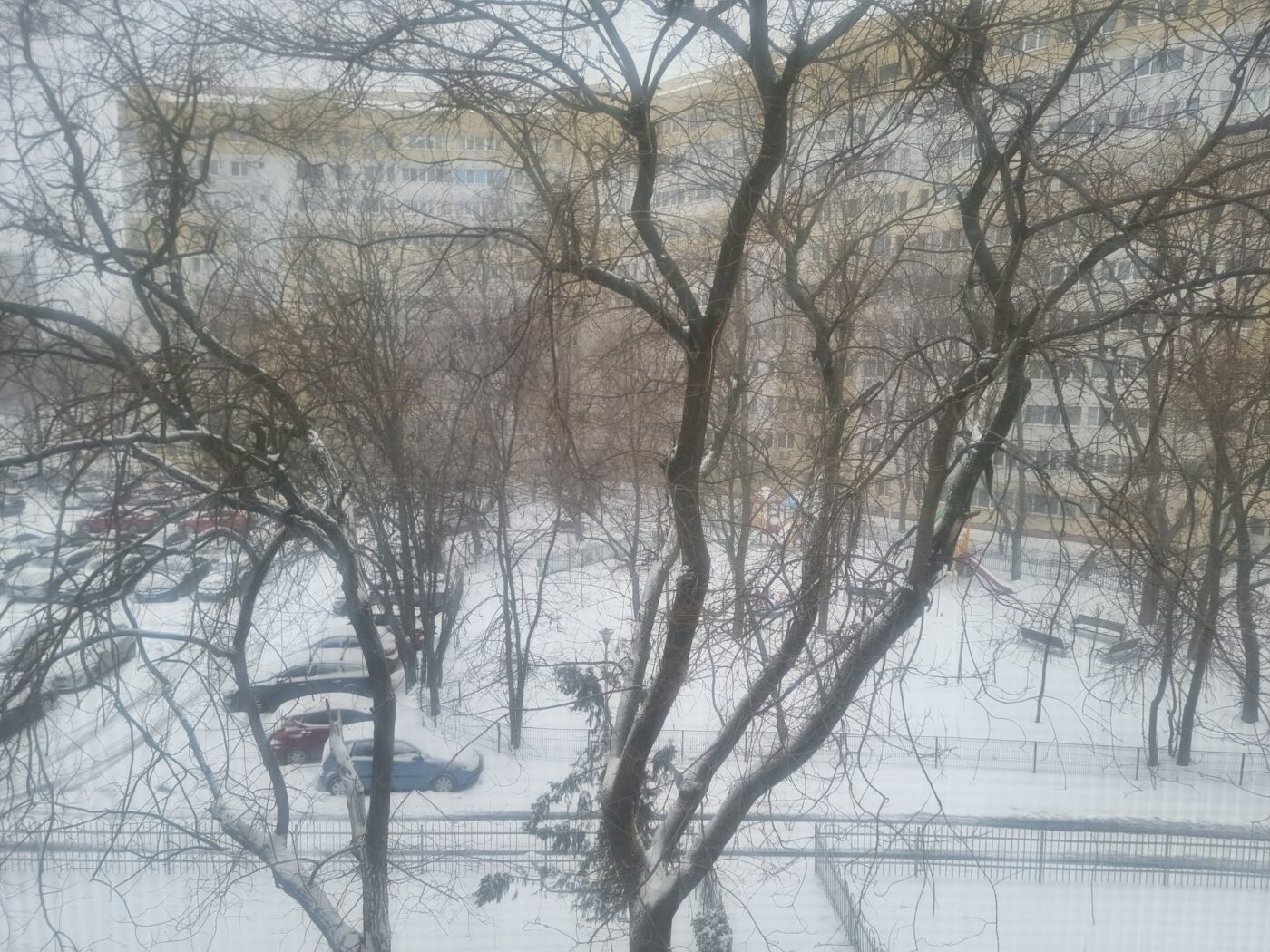 Conditii meteo in Bucuresti. Imagine de la ora 08:30