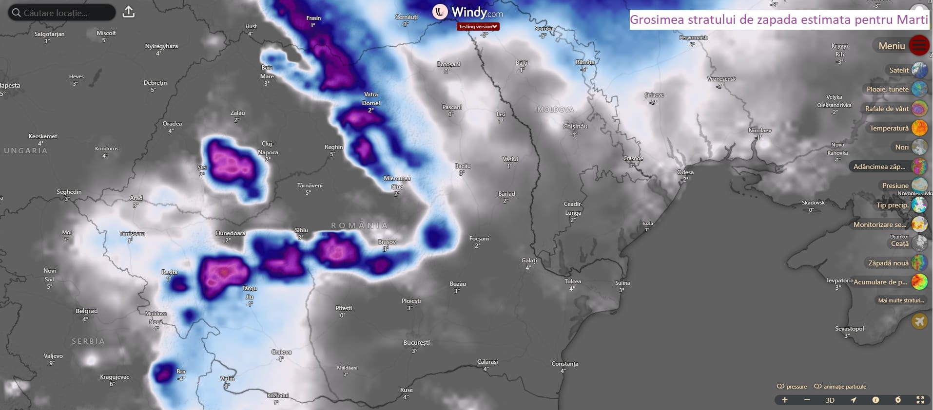 ninsori in functie de rulari