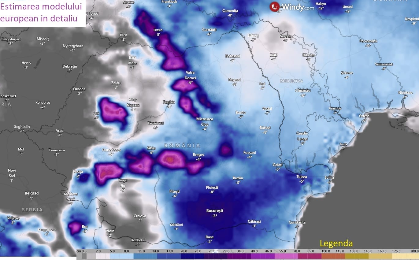 Estimarea modelului european, in detaliu