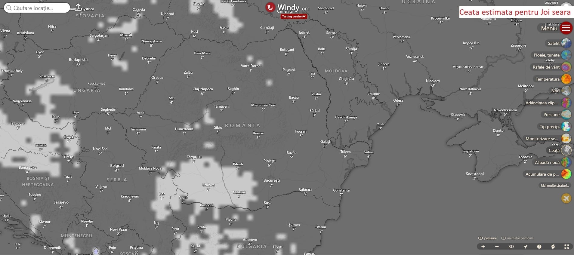 arii tot mai extinse