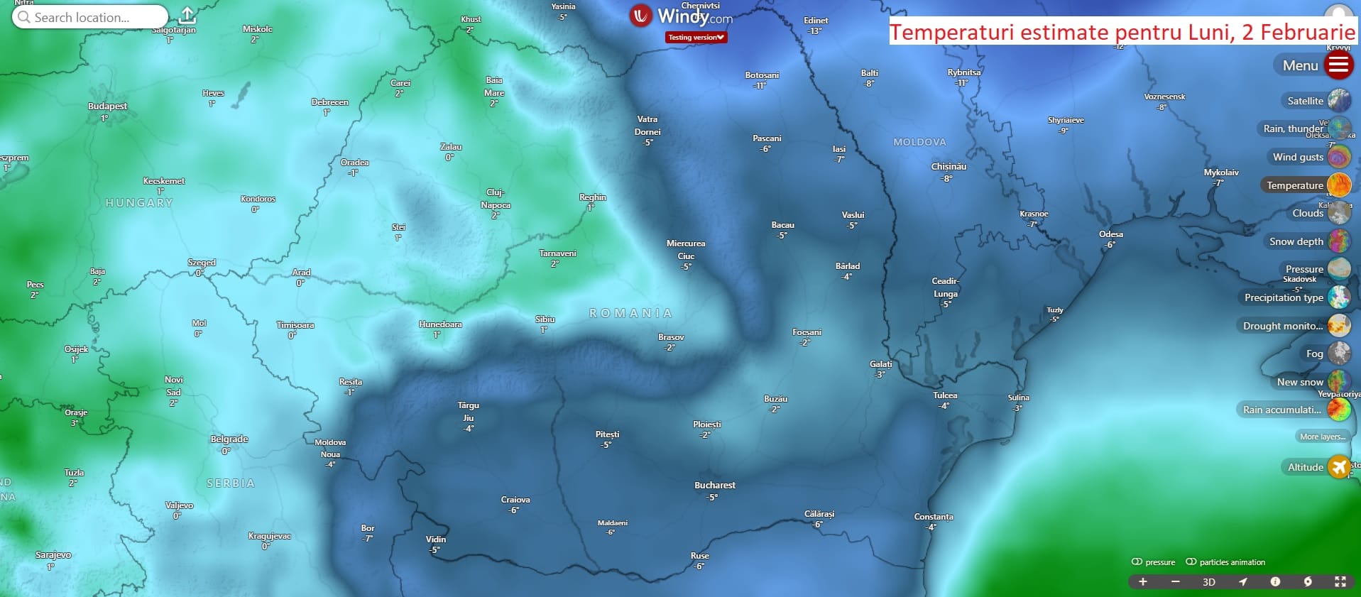 vreme autentica de iarna