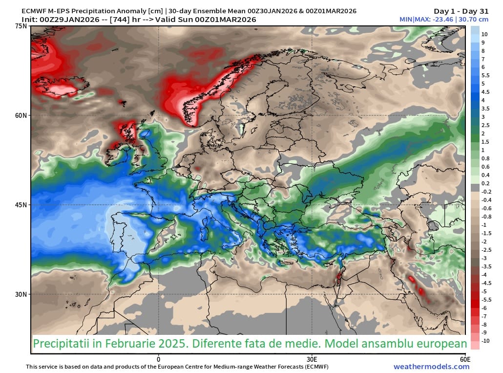 Urmeaza un Februarie pe