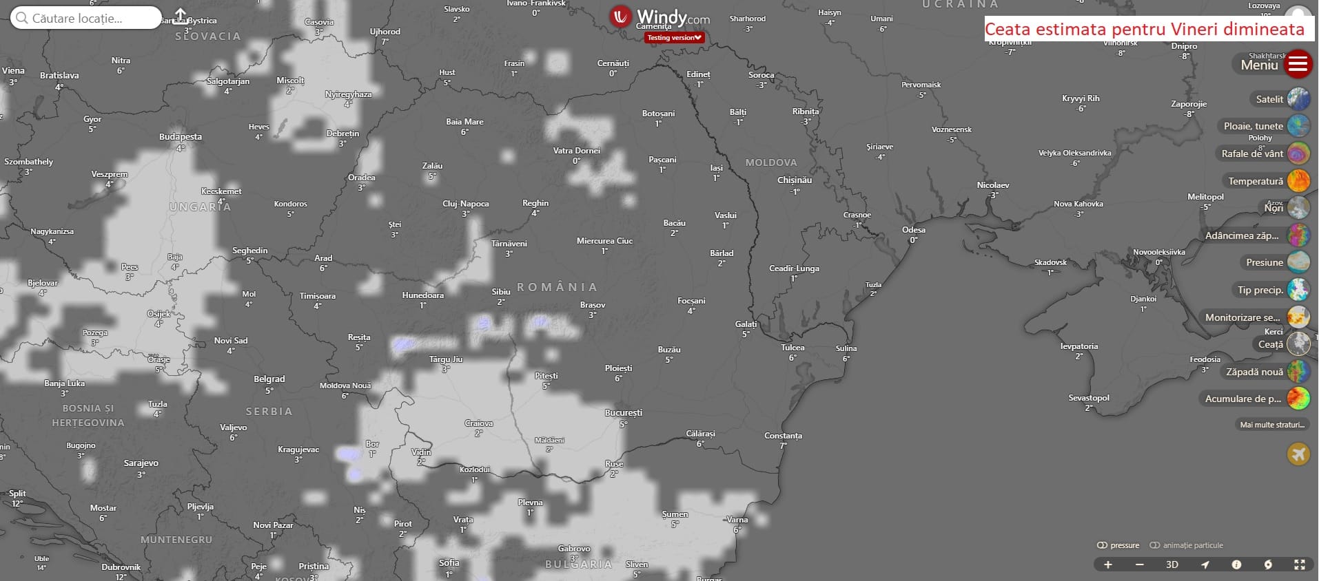 arii tot mai extinse