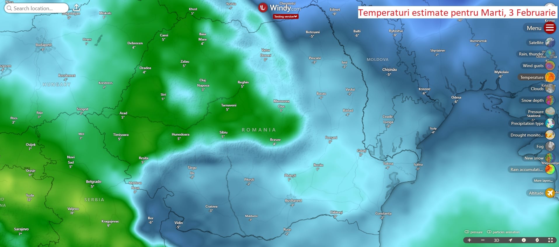 vreme autentica de iarna