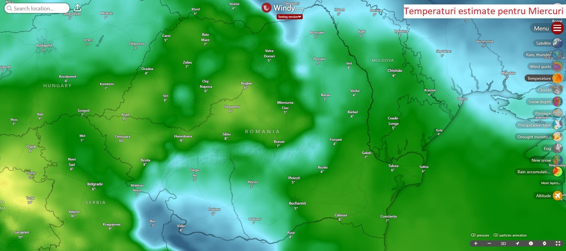 vreme autentica de iarna
