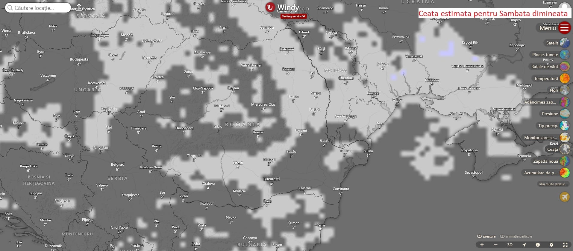 arii tot mai extinse
