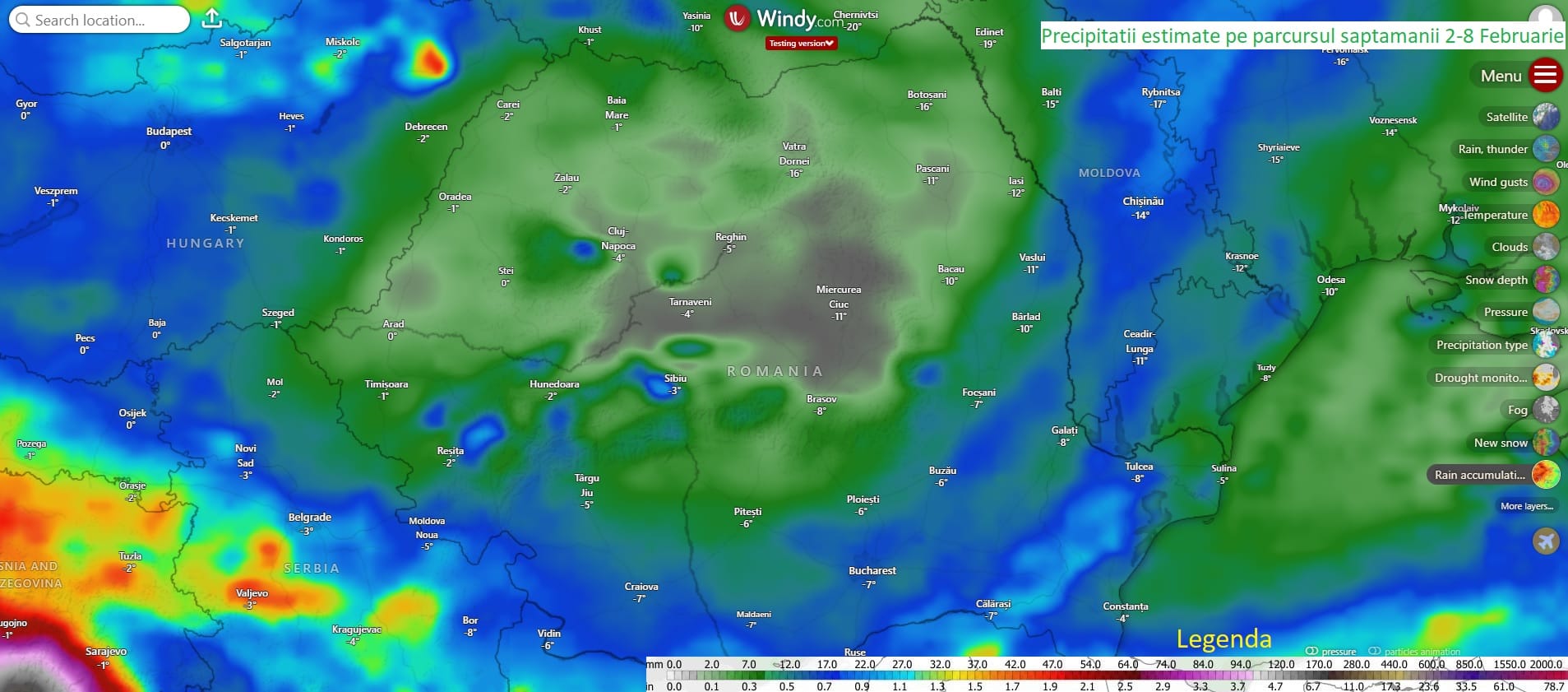 vreme autentica de iarna