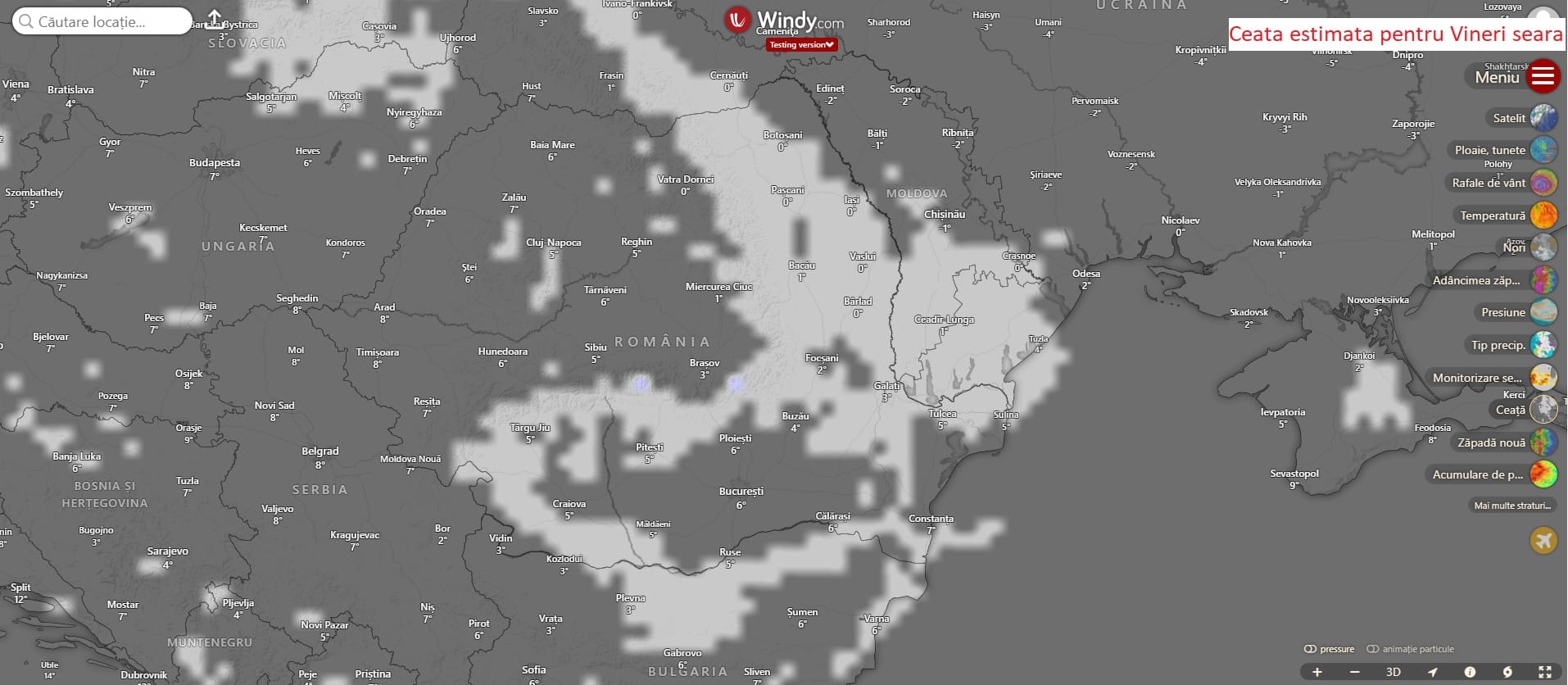 arii tot mai extinse