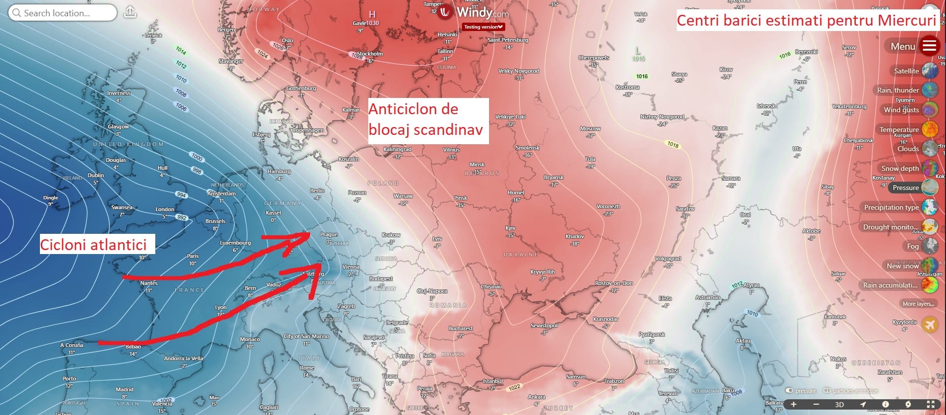 vreme autentica de iarna