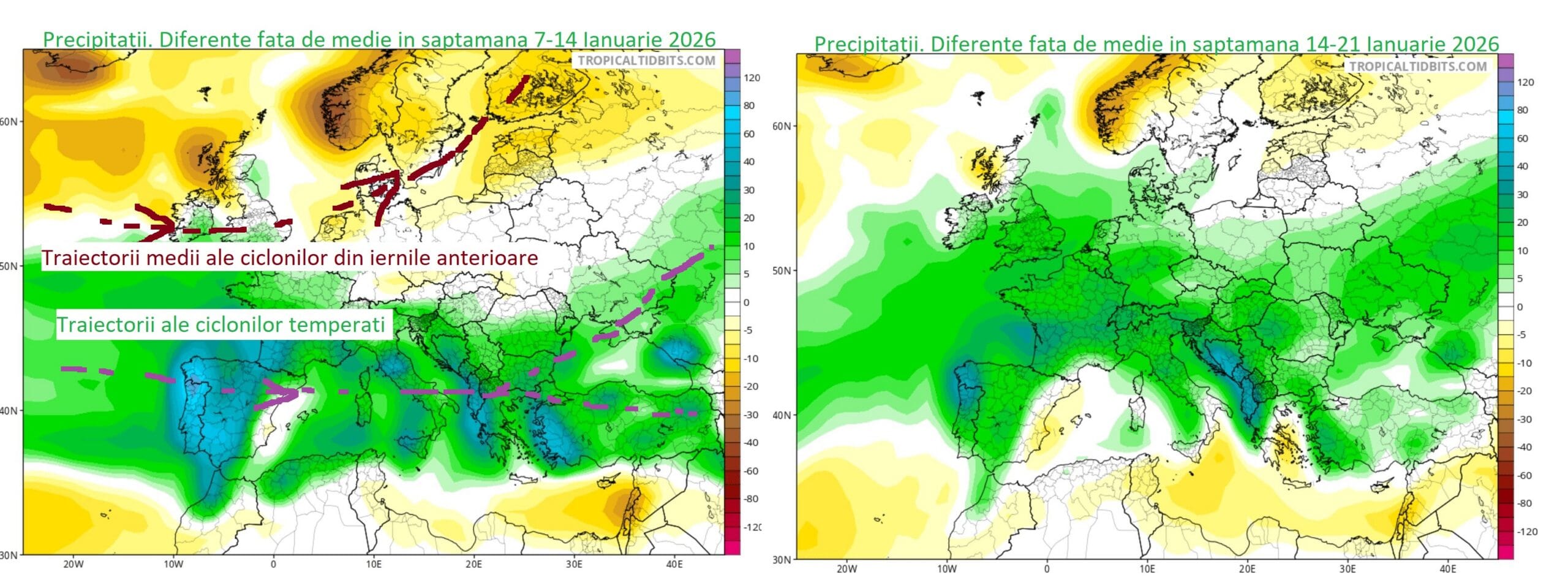 excedent de precipitatii