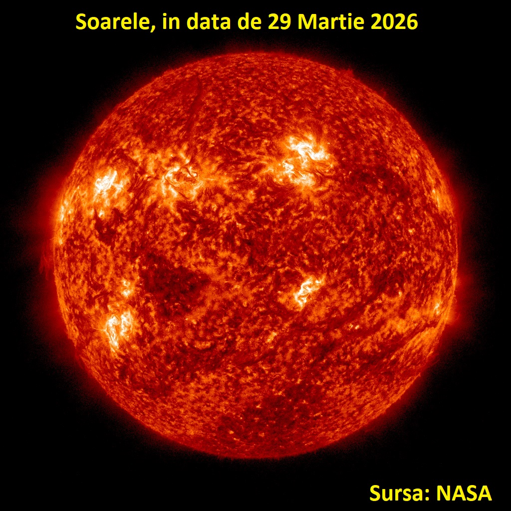 Soarele, fotografie din data de 29 Martie 2026