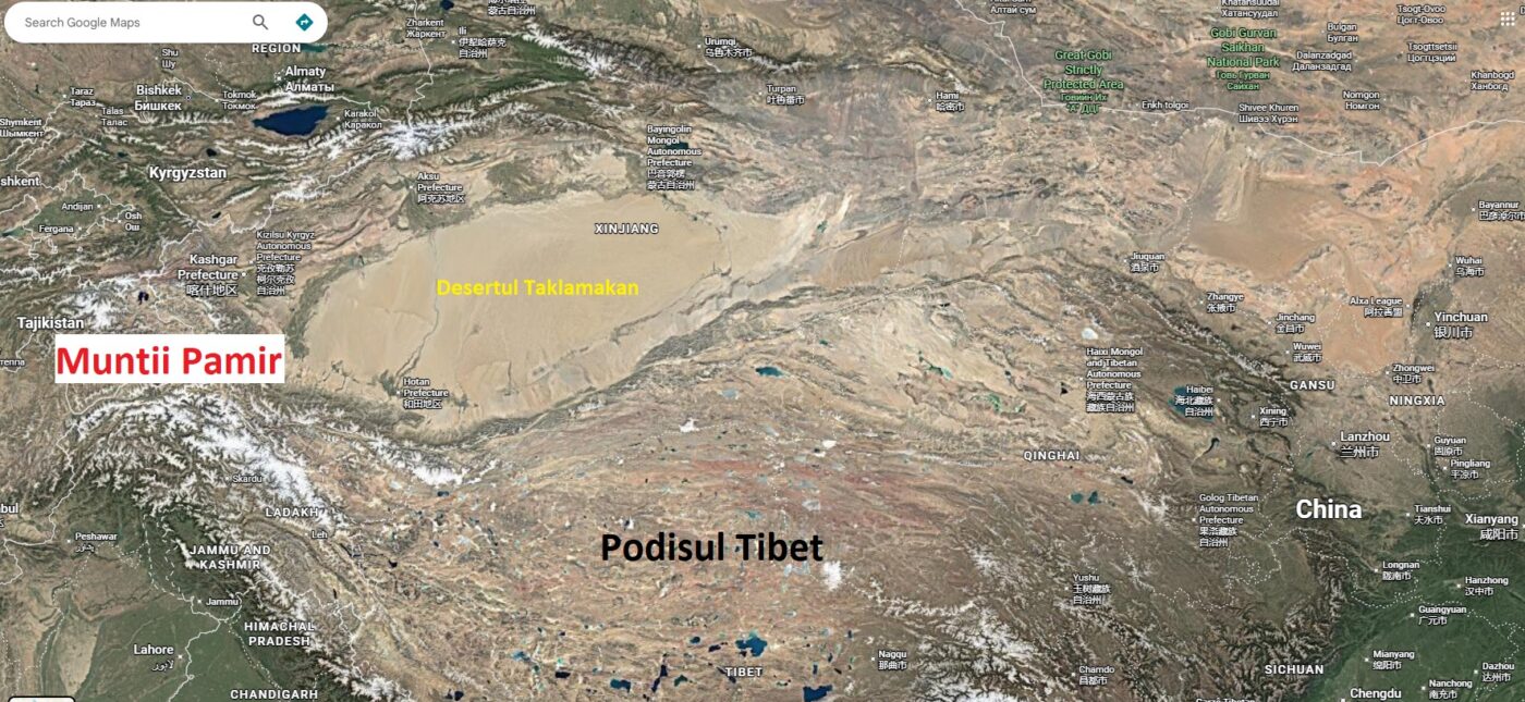 Geografia regiunii Taklamakan