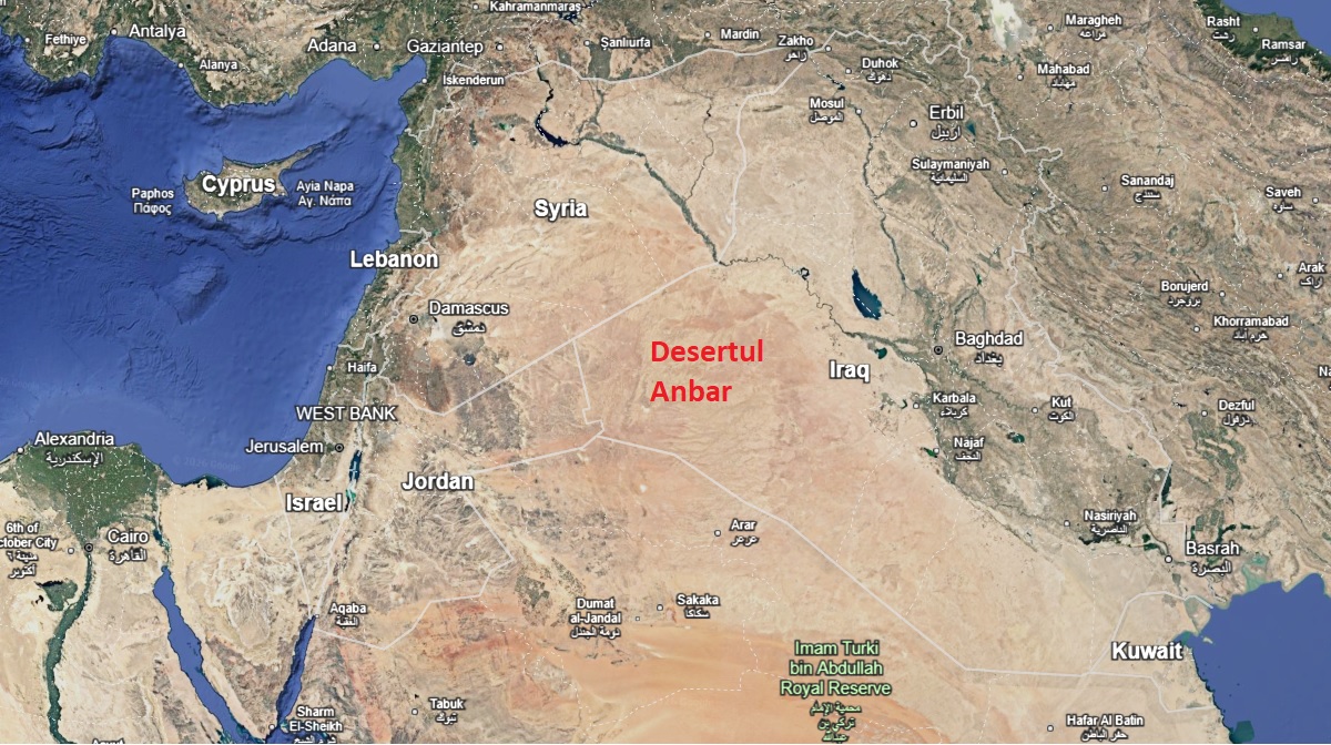 Desertul Anbar in cadrul Orientului Mijlociu