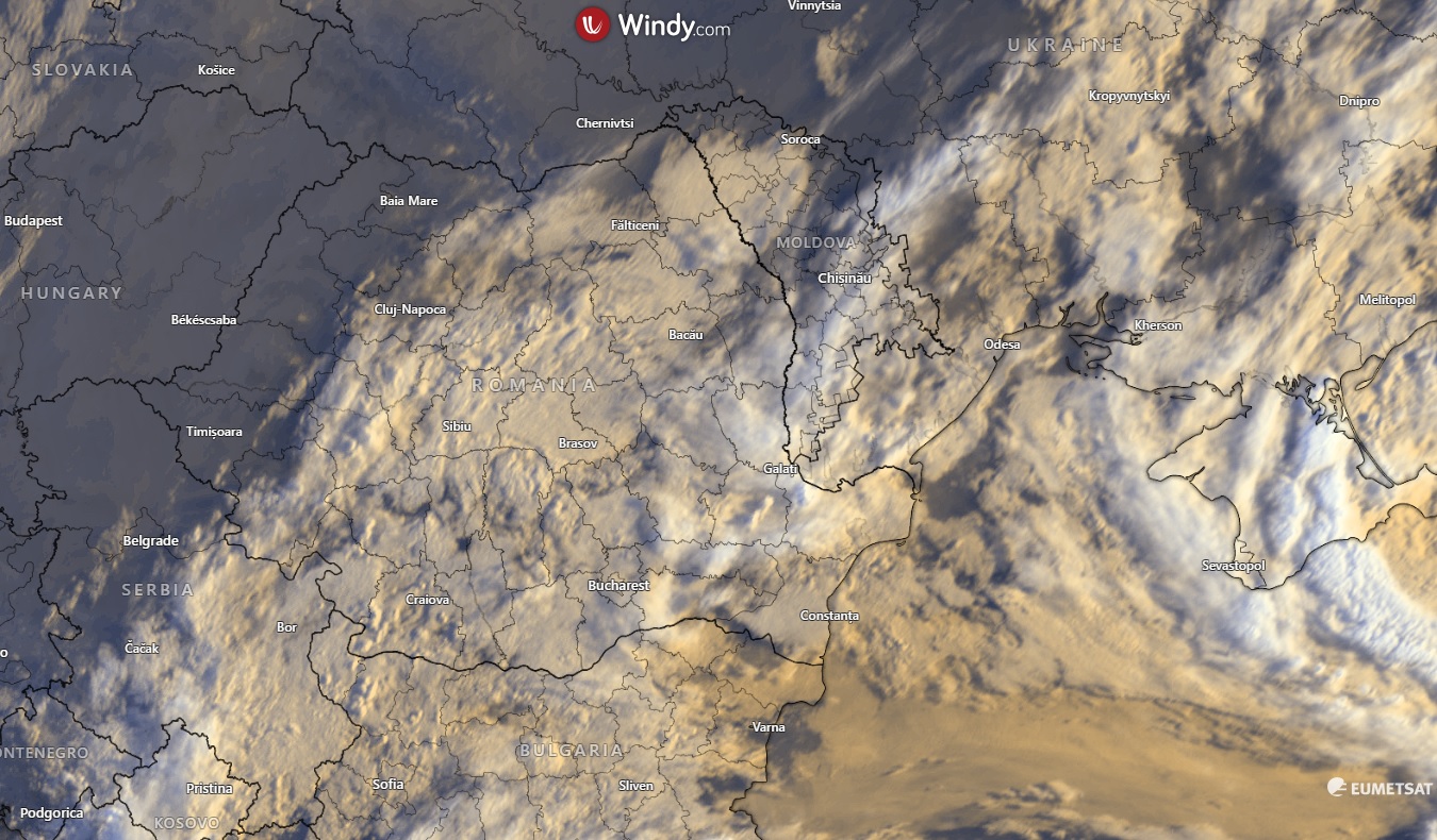 Sisteme noroase luminate de Soare deasupra Romaniei, in ziua de Sambata, 4 Aprilie 2026