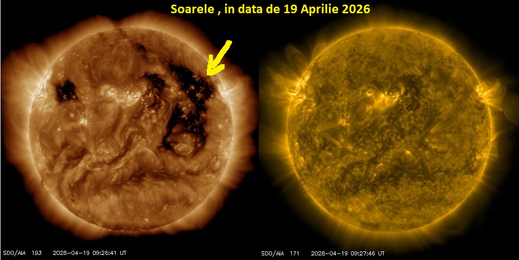 Soarele in data de 19 Aprilie 2026