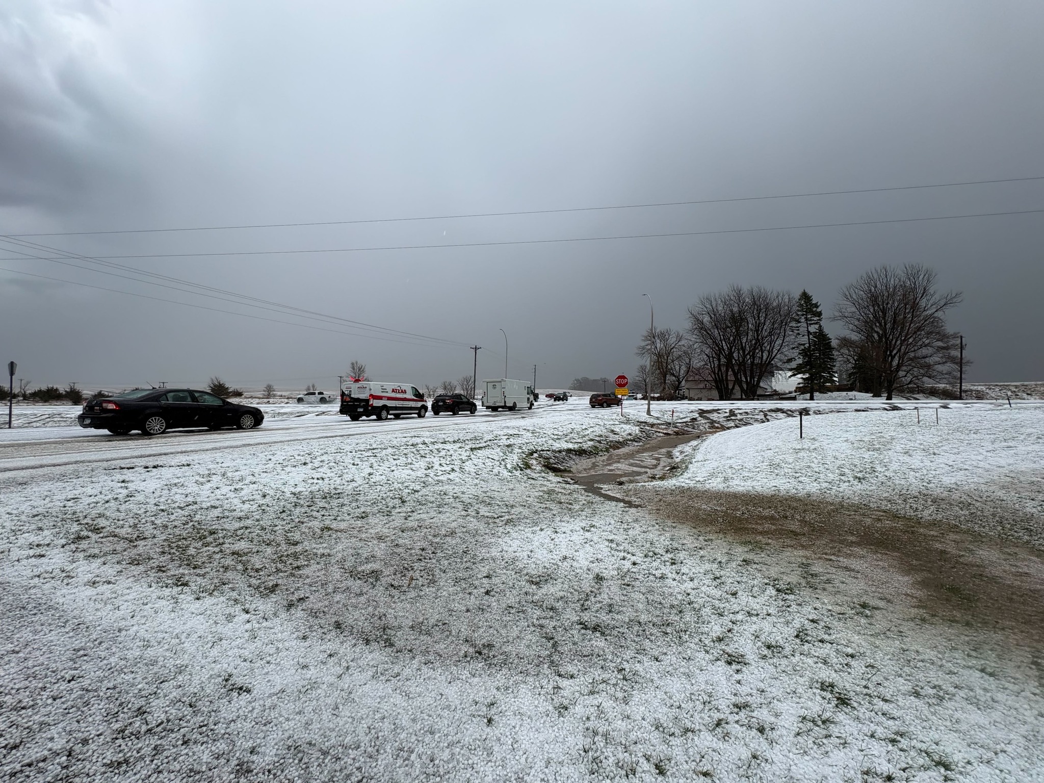 Grindină în Minnesota, în data de 13 Aprilie 2026